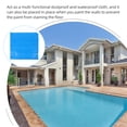 thumbnail image 4 of MasteelfCA Painting Drop Cloth Dust Proof Paint Tarp Rectangular Dust Pool Protector, 4 of 8