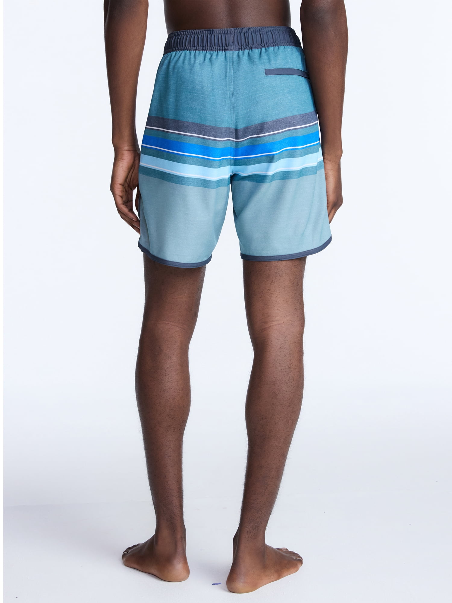 George Men's Dolphin Hem Shorts, 7" Inseam, Sizes S-3XL