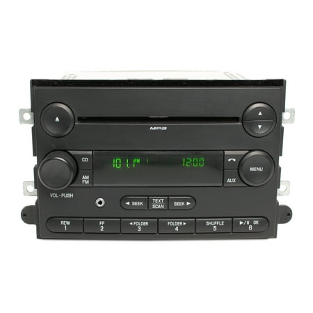 Restored 2007 Ford Mercury Auxiliary Input OEM AM FM Radio CD Player XM 7L2T-18C869-AD (Refurbished) Restored 2007 Ford Mercury Auxiliary Input OEM AM FM Radio CD Player XM 7L2T-18C869-AD (Refurbished)