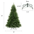 thumbnail image 6 of Casafield 9FT Realistic Green Spruce Artificial Holiday Christmas Tree with Sturdy Metal Stand, 6 of 7
