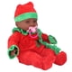 thumbnail image 1 of Muñeca infantil Reborn de vinilo de 16 pulgadas, encantadora muñeca afroamericana con ropa, chupete, decoración de regalo, 1 of 8