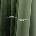 thumbnail image 3 of Cortinas Benedeco Blackout Green Velvet 132 x 244 cm, 2 paneles, 3 of 8