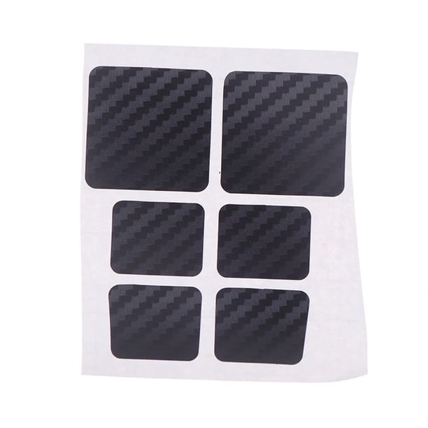Juego de 6 pegatinas protectoras para panel táctil compatibles con Steam Deck, impermeables, de PVC, para consola de juegos, con textura, accesorios para juegos