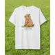 thumbnail image 4 of Playera Blanca Estampada Capibara Te Quiero Mamá, 4 of 4