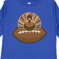thumbnail image 4 of Inktastic Thanksgiving Football Turkey Boys Long Sleeve Toddler T-Shirt, 4 of 5