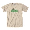 thumbnail image 2 of Life is Crap Golf Missed Putt Funny Shirt Cool Gift Idea Edgy T-Shirt Tee, 2 of 7