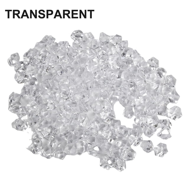 Acrylic Crystal Gem Stone Ice Rocks Vase Plant Hydroponic Decoration 150Pcs