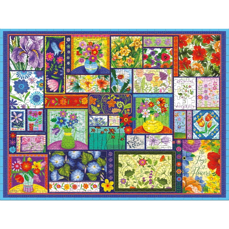 Ceaco The Joy of Flowers 500-Piece Jigsaw Puzzle photo 3
