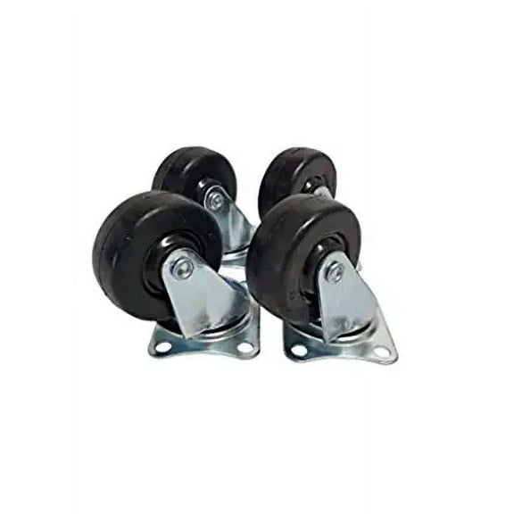 2" Small Plate Casters (All Swivel)