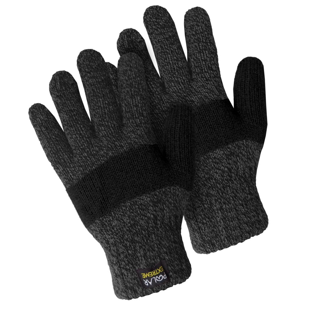 Polar Extreme Insulated Gloves Knit Winter Gloves Thermal Insulation