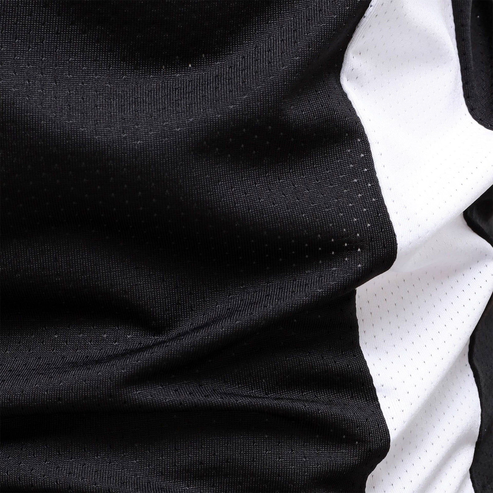 Dolkfu Color Block Mens Shirts Athletic White Short Sleeve T Shirt Breathable Crew Neck Fitted White Tees for Men,2X