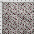 thumbnail image 4 of oneOone Cotton Poplin Twill Pink Fabric Floral Retro Sewing Material Print Fabric By The Yard 56 Inch Wide, 4 of 5