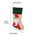 thumbnail image 2 of Dsscvnef Christmas Stocking Hanging Ornament Decorative Santa Snowman Candy Bag Festive Tree Socks, 2 of 6