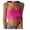 Hot Pink, variant on Gkeoshab Womens Blouses Summer Crop Top Tank Trendy Solid Sleeveless Milk Fiber Strapless Top Suitable for Daily Outfits & Summer Beach Blue L