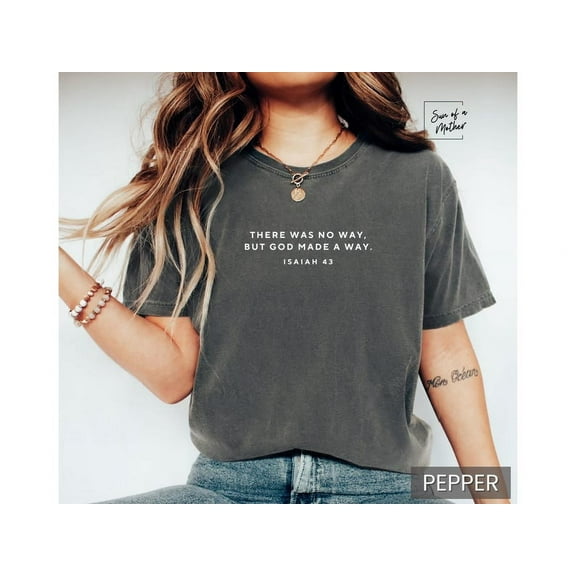 Simple Fit God Shirt Christian Shirt God T Shirt God T-Shirt Christian Gift For Women Christian Apparel Religious Shirt Bible Verse Tee