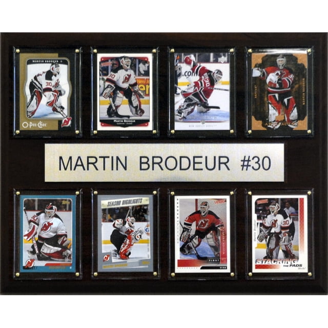 Placa C&I Collectables Martin Brodeur 8 Cartas 30x38 cm