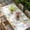 white, variant on Easter Bunny Table Cloths for 4 Foot Rectangle Tables, Eucalyptus Leaves Spring Easter Eggs Country Patio Waterproof Elastic Fitted Tablecloths, Washable Rectangular Table Cover for Camping