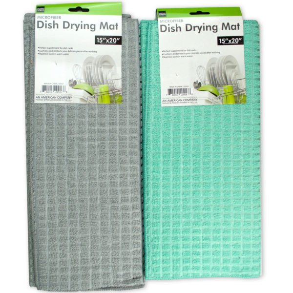 Microfiber Dish Drying Mat (Pack Of 4)