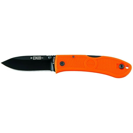 Ka Bar Knives Aluminum Knife - Ka-Bar Dozier Folding Hunter Knife, Blaze Orange