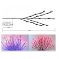 thumbnail image 2 of LHWEN Lighted Twig Branches for Vases 5 Pack 30" 100 LED Christmas Fairy Lights Bendable Artificial Tree Stems with Stakes DIY Indoor Outdoor Decor for Party Garden Home Centerpiece UL Certified Plug, 2 of 4