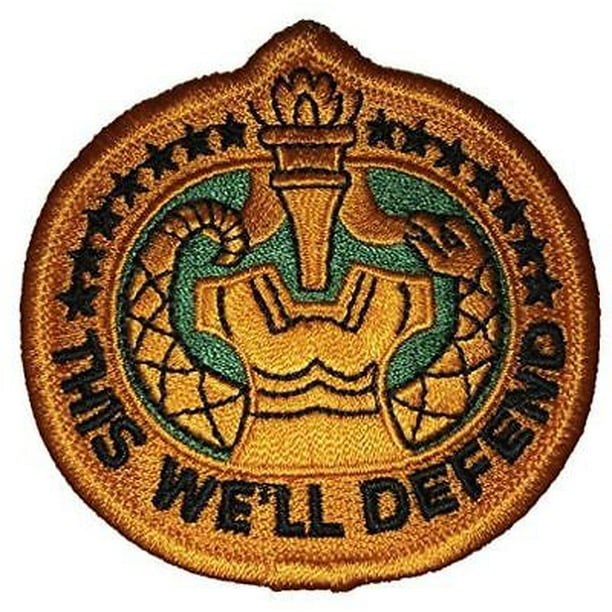 US ARMY DRILL SERGEANT PATCH THIS WE WILL DEFEND TRAIL HAT BASIC 