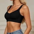 thumbnail image 4 of Npasoilc Seamless Supportive Wireless Bra for Women Push Up Bralette Bras Solid Color Mesh Sports Bra, 4 of 5