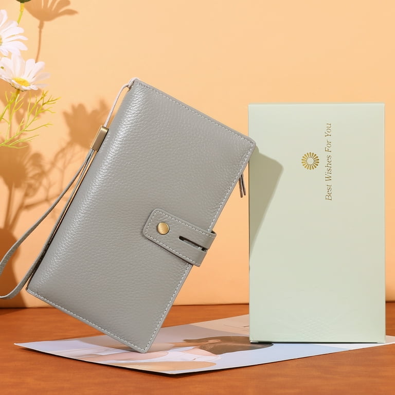 Sendefn Women Wristlet Wallets Large Capacity RFID Blocking
