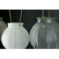 thumbnail image 3 of Things2Die4 Pink, White & Gray Textured Glass 6 inch Candle Lanterns (Set of 3), 3 of 3