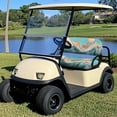 thumbnail image 2 of HUIACONG Golden Mountain Pattern Golf Cart Seat Covers Kit, Easy to Install 2-Seats Universal Golf Cart Seat Covers for Club Car DS Pre2000, 2 of 7