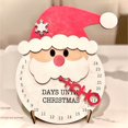 thumbnail image 4 of JHGoosa 2023 Christmas Countdown Decoration Decoration Home Christmas Day Decoration Wooden Christmas Countdown Decoration, 4 of 5