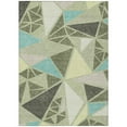 thumbnail image 2 of Addison Rugs Chantille Indoor/Outdoor Transitional Geometric Aloe Washable Rectangle Rug, 8' x 10', 2 of 6