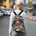 thumbnail image 7 of JIALIOU Mini Backpack Purse for Women Quilted Casual Daypack Small Travel Shoulder Bag, Beautiful Black Woman Wearing Sunglasses, 7 of 7