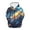 Blue Galaxy, variant on Sloth Hoodies for Girls 8-10 Cute Full-Zip Hooded Sweatshirts Causal Kangaroo Pocket Sports Coat Kids Long Sleeve Jackets