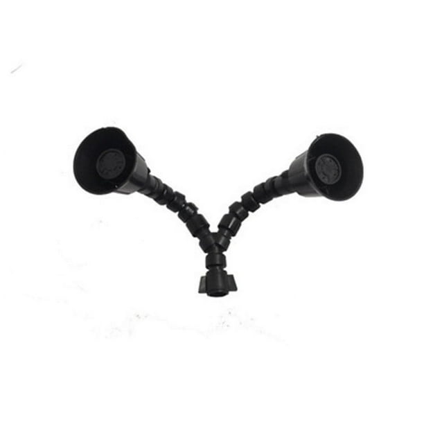 Boquilla de pulverización giratoria de 360 grados, boquilla de pulverización de riego curva de 360 grados
