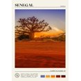 thumbnail image 3 of Póster de paisaje de viaje de África, Ghana, Ciudad del Cabo, Marruecos, Madagascar, pintura en lienzo, fotografía, arte de pared, imagen, decoración del hogar y la oficina, 3 of 5