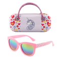 thumbnail image 1 of Gafas de sol KENBO para niñas con protección UV400 y estuche de unicornio, 1 of 8