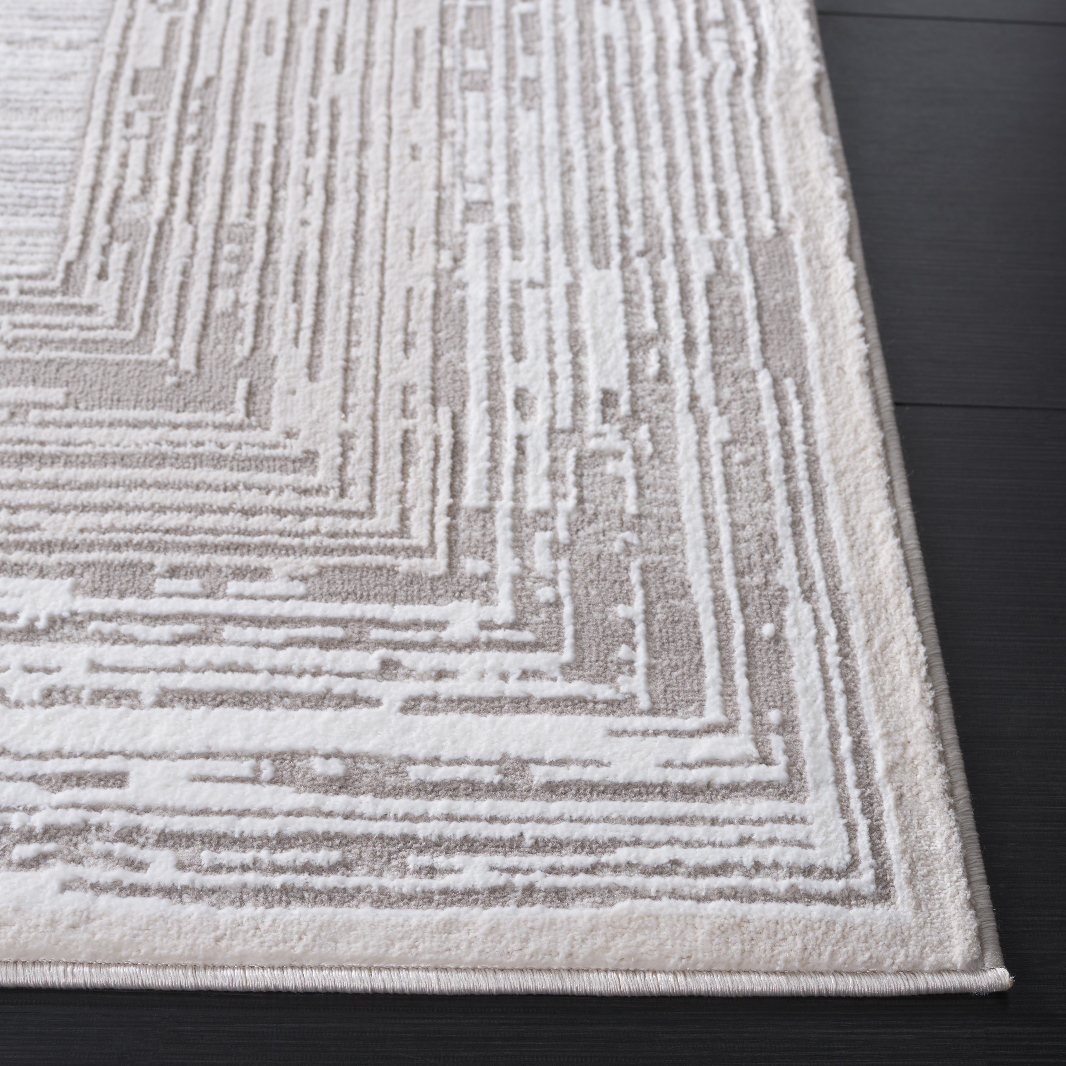 Safavieh Parker Essence Abstract Area Rug, Taupe/Gray Ivory, 5' x 7'