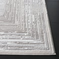 thumbnail image 3 of SAFAVIEH Parker Milo Bordered Runner Rug, Taupe/Gray Ivory, 2' x 8', 3 of 7