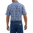 thumbnail image 3 of Wrangler® Men's and Big Men's Regular Fit Short Sleeve Western Shirt, Sizes S-5XL, 3 of 4
