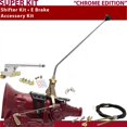 thumbnail image 1 of American Shifter  AOD Shifter Kit Chrome 23 in. E Brake Cable Clevis for DC70D, 1 of 1