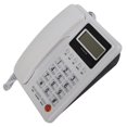 thumbnail image 4 of KXT8001CID Landline Corded Phone Home Hotel Fixed Phone with LCD Screen Redial Function FSK DTMF White, 4 of 5