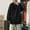 Black, variant on Hoodies For Men 2021 New Men Casual Patchwork Hooded Top Blouse Sweatshirt With Pockets Coat Gray XXXXXL JE
