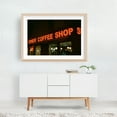 Coffee Shop Brooklyn New York Photography Unframed Wall Art Print 24