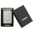 thumbnail image 4 of Zippo Brushed Chrome Leaf Pocket Lighter, 4 of 6