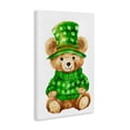 thumbnail image 2 of St. Patty's Day Bear Canvas Art, 20 x 30, Made In USA, 2 of 6