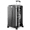 Black, variant on 26 Inch Checked Trunk Luggage, Lightweight Zipperless PC Hardshell Suitcase with Aluminum Frame, TSA Locks, Spinner Wheels, USB Charging, Black