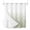 Sage Green, variant on No Hook Shower Curtains with Snap-in Liner Set, Black Geometric Waterproof Hotel Bathroom Shower Curtain, Modern White Stripe Abstract Distortion Art Mesh Top Window Bath Curtains 48''x72''