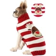 thumbnail image 4 of Suéter de Gato ZHAOCHENG Reno de Dibujos Animados Ropa de Navidad para Mascotas, 4 of 5