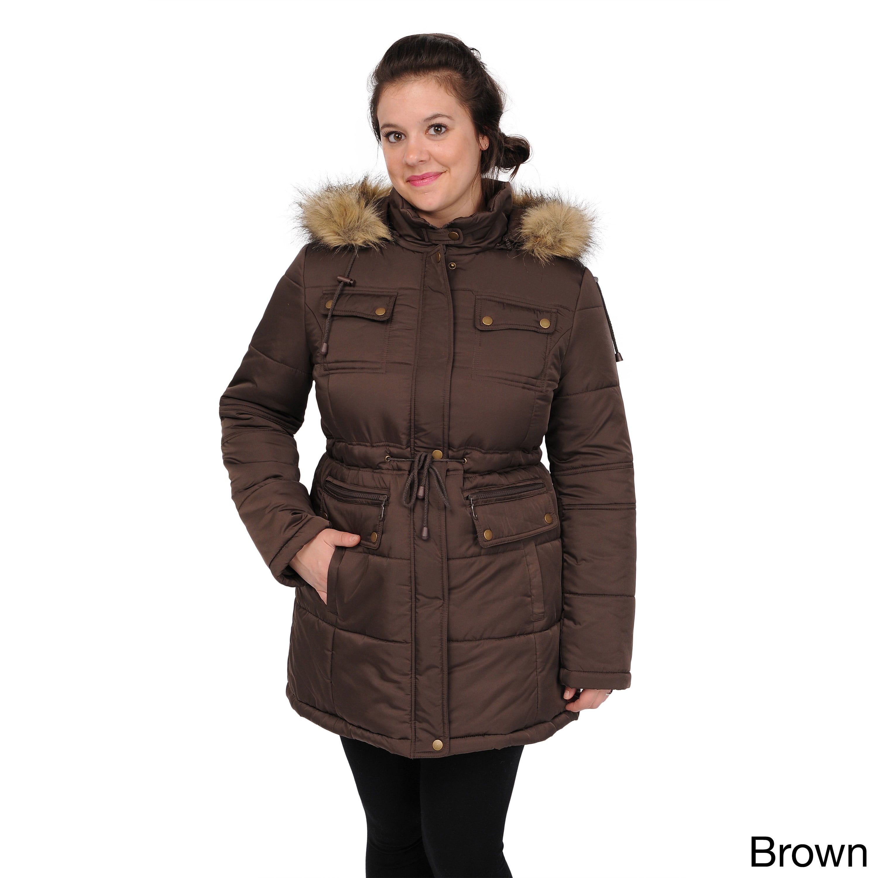 Excelled shop puffer coat