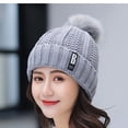 thumbnail image 3 of Women And Men Winter Knit Warm Hats Scarf PurposeHat Ear Windproof Hat Hat Gloves Set Women Scarf Hat Gloves Scarf Gloves Hat Set Scarf Hat Gloves Set Scarf Hat Gloves Organizer Scarf Gloves Hat Set, 3 of 6
